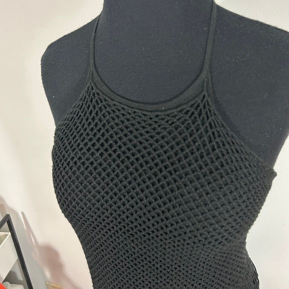 Alice +‎ Olivia Crochet Fringe Tank Top - Picture 7 of 9